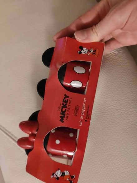 Photo of free Mickey and Minnie Salt/Pepper (Kingsmere, Bicester, OX26) #1