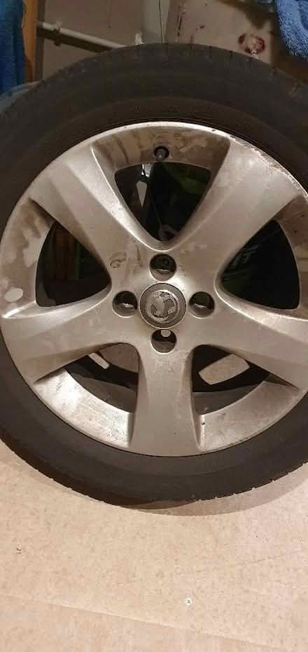 Photo of free Vauxhall corsa 2013 wheel and tyre (Warden Hill GL51) #1
