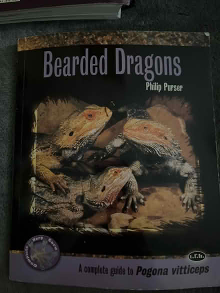 Photo of free Bearded Dragons care book (Larkfield ME20) #1