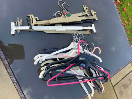 Photo of free Plastic hangers (Matlock DE4) #1