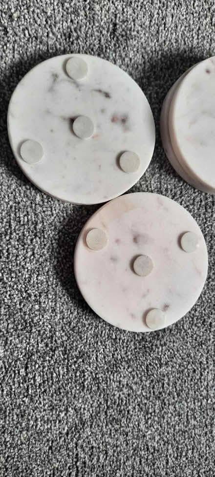 Photo of free Marble effect coasters x4 (Hereford, Belmont) #3