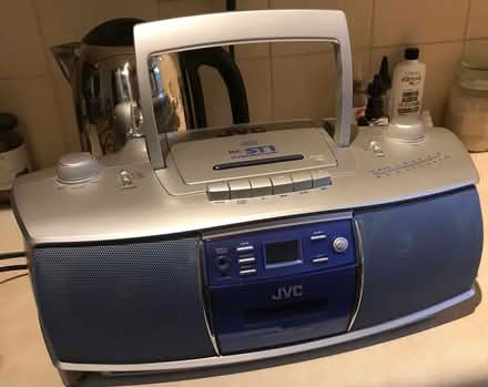Photo of free Old JVC CD/radio player mains or battery power (St Julians AL1) #1
