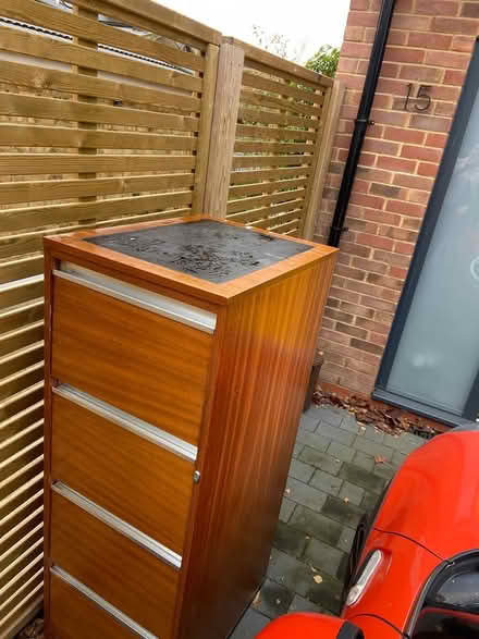 Photo of free Mid Century Filing Cabinet (Upper Walthamstow) #1