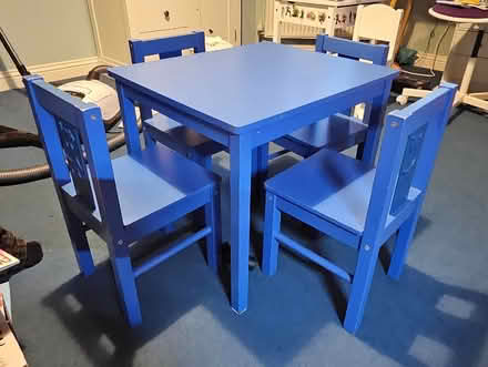 Photo of free Use Ikea children's table and chairs (Osidge N14) #2