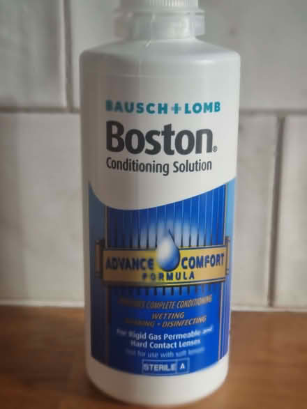 Photo of free Contact lens solution, for hard lenses (AB21) #1