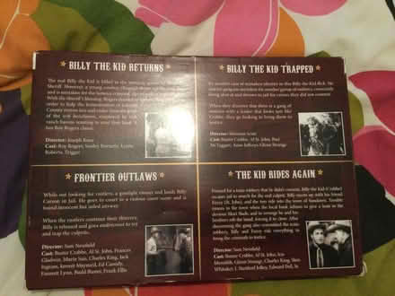 Photo of free Billy the kid dvd box set (Sandown PO36) #2