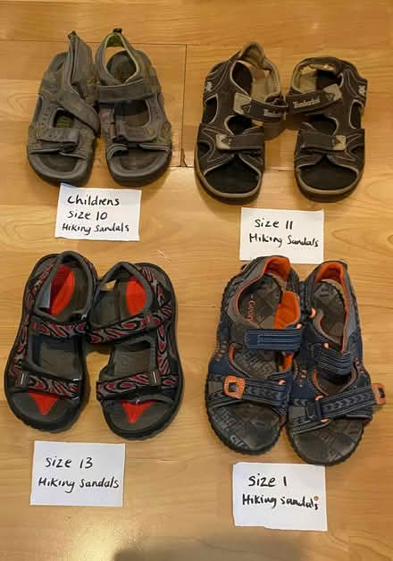Photo of free Children’s hiking sandals. (Hartington Road BN2) #1