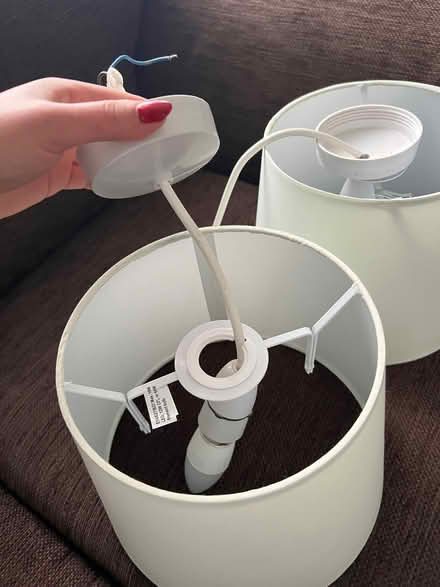 Photo of free Ceiling lamp shades (Brays Grove CM18) #3