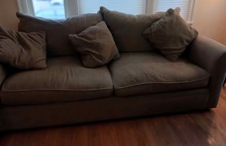Photo of free Stuffed couch and chair (Mills College) #2