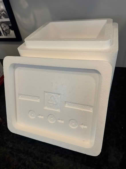 Photo of free Small styrofoam container (Chevy Chase, DC) #1