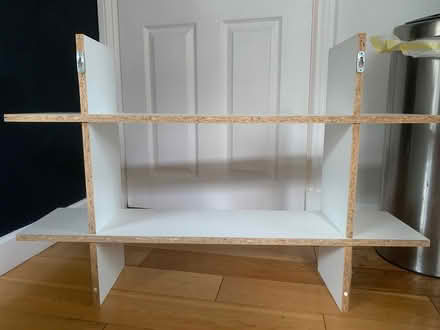 Photo of free Argos white wall shelves bookcase (Wootton OX13) #1