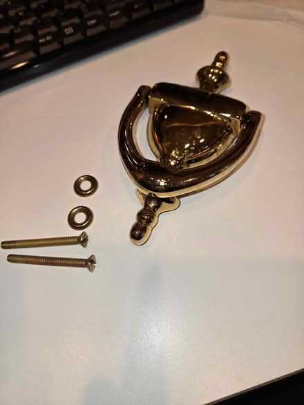 Photo of free Brass Door Knocker and screws (Columbia, Md) #1