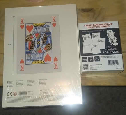 Photo of free Big playing cards & party game (Bristol BS32) #2