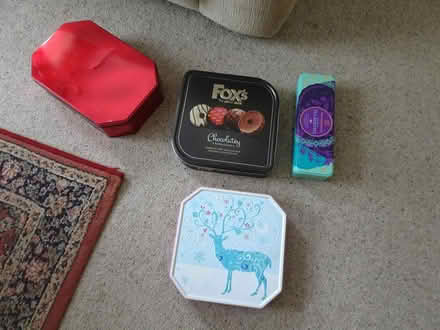 Photo of free Decorative biscuit tins (empty) (Hitchin near centre SG5) #1