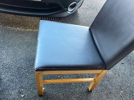 Photo of free Debenhams dining chairs light oak (Copthorne) #2