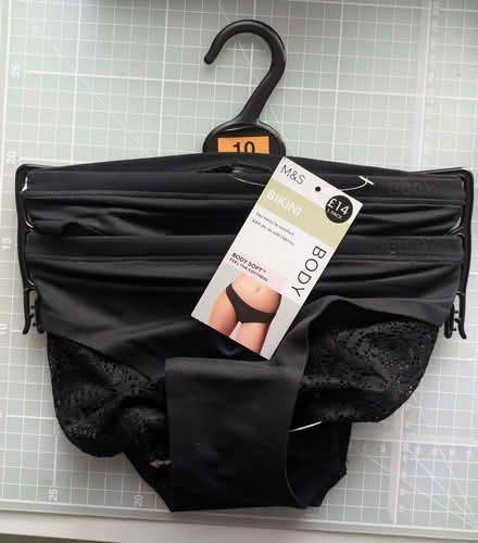 Photo of free M&S 2x Ladies Knickers. Brand new! Size 10 (Breadsall DE21) #1