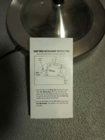 Photo of free lamp (Albemarle Fields Newton) #2