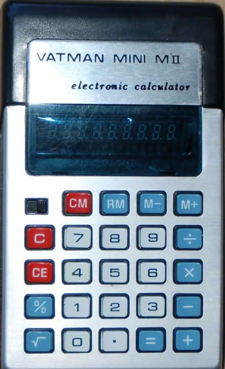 Photo of free Mini Electronic Calculator (Polesworth B78) #1
