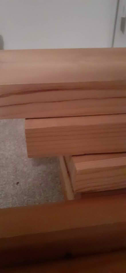 Photo of free Single Pine Bed (Gillingham) #2