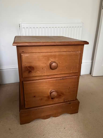 Photo of free Bedside cabinet solid pine (E8 London Fields) #1