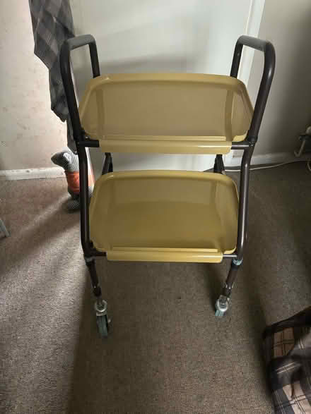 Photo of free Double tray on wheels (Pagham po21 3) #2