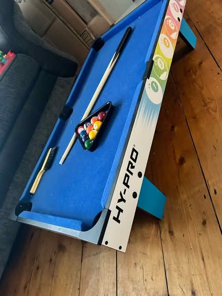 Photo of free Mini pool table (IG8 7RB) #1