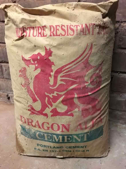 Photo of free Bag of cement that has gone hard (Upper Morton BS35) #1