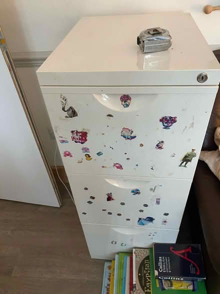 Photo of free Filing Cabinet: White (SM6) #1