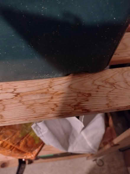 Photo of free 2 x wooden slatted shelves for garage or shed (Penrith CA11) #2