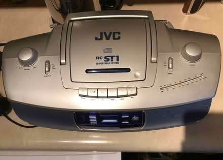 Photo of free Old JVC CD/radio player mains or battery power (St Julians AL1) #2