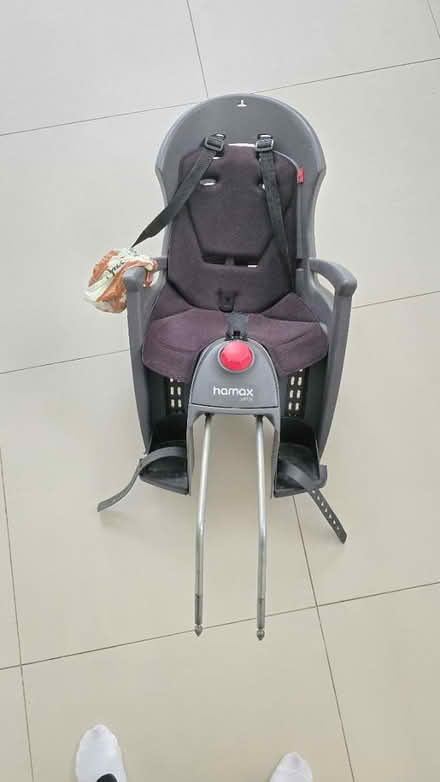 Photo of free Hamax toddler bike seat (E15 Stratford/Plaistow) #1