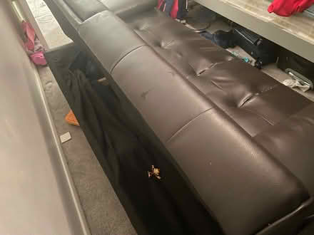 Photo of free Leather Sofa (Harpenden AL5) #3