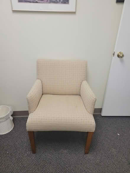 Photo of free 2 arm chairs (Belmont) #2