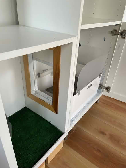 Photo of free IKEA Besta litterbox cabinet (North Park) #3