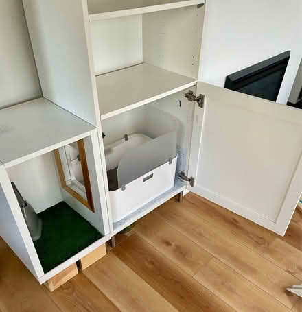 Photo of free IKEA Besta litterbox cabinet (North Park) #2