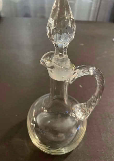 Photo of free Glass vinegar bottle (GU14) #1