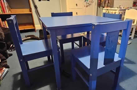 Photo of free Use Ikea children's table and chairs (Osidge N14) #1