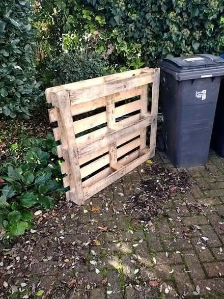 Photo of free Wooden pallet (New Malden KT3) #1