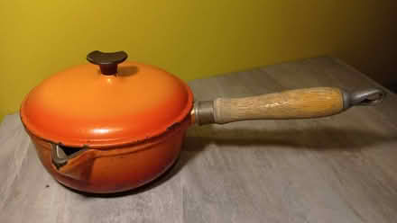 Photo of free Le Creuset saucepan (Fairfield LA1) #1