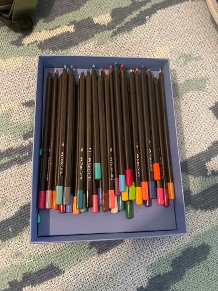 Photo of free Fabee Castell colouring pencils (Girton CB3) #1