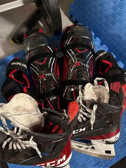 Photo of free Hockey gear (Rumson NJ) #1