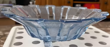 Photo of free Blue glass bowl (Chorley PR7 1) #2
