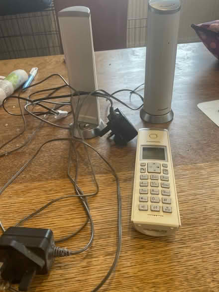Photo of free Pair of Panasonic phones (Winterbourne Monkton SN4) #1