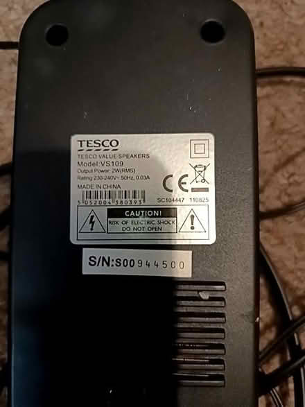 Photo of free PC Stereo Speakers (Hednesford WS12) #2