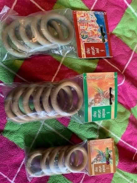 Photo of free Wooden Curtain Rings (Edgbaston B5) #1