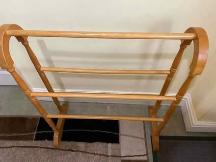 Photo of free Pine towel rail (central Steyning) #1