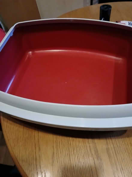 Photo of free Large cat litter tray...unused (Walkley S6) #1