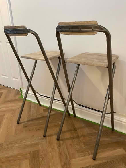 Photo of free Two bar stools (Halewood, L26) #4