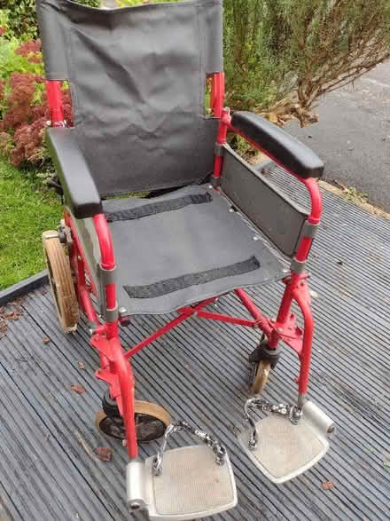 Photo of free Lomax wheelchair (Riverdene RG21) #1