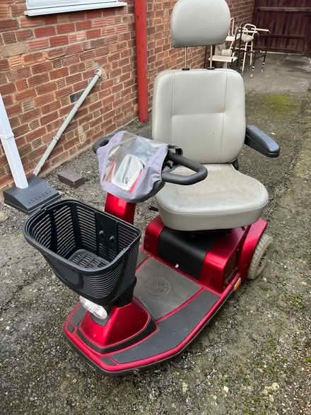 Photo of free Mobility scooter - red (not working) (Stanground) #2